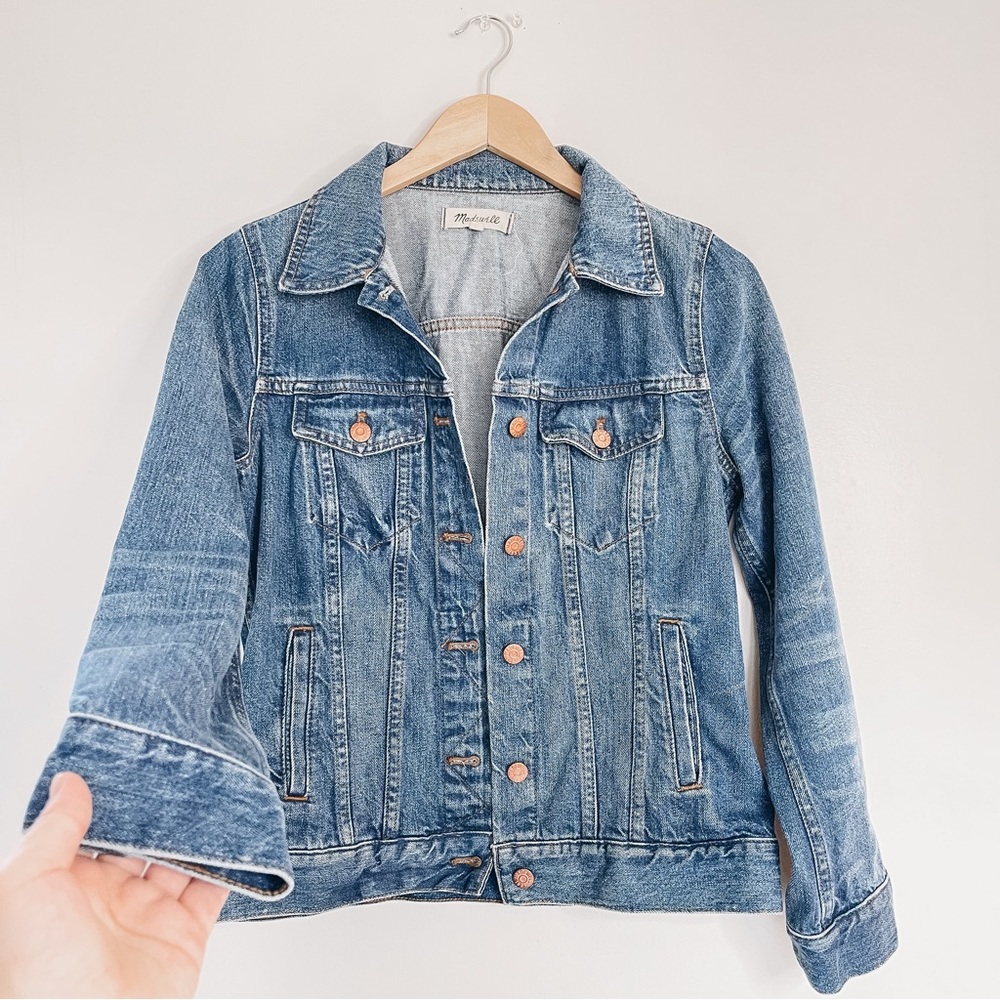 Madewell Light Wash Denim Jacket